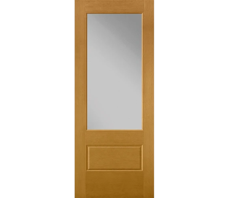 Fargo 3 Quaters Light Fiberglass Entry Door