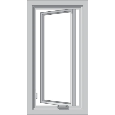 Fargo Pella Hurricane Shield Series Vinyl Casement Window