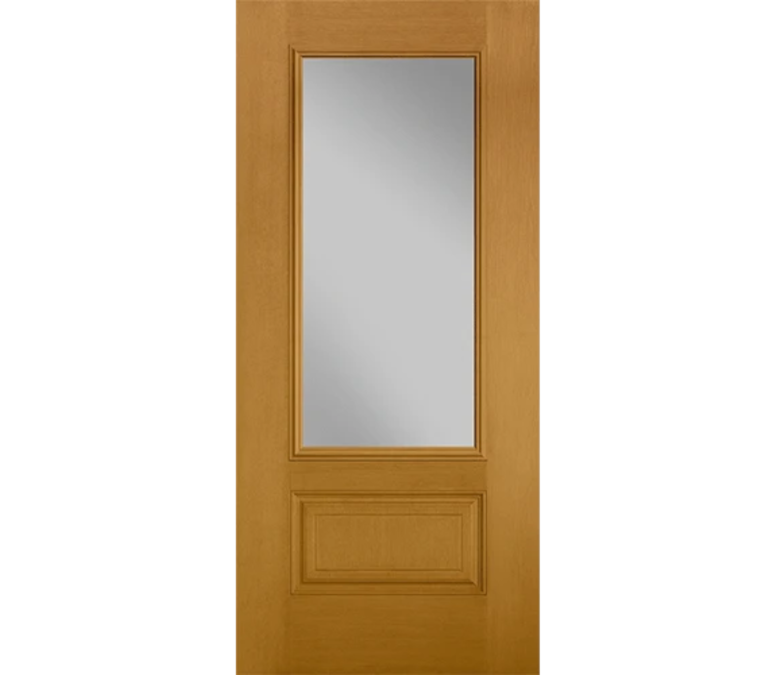 Fargo Three Quaters light Fiberglass Entry Door